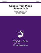 cover ADAGIO TWO FLUTES/TWO CLARINETS cover